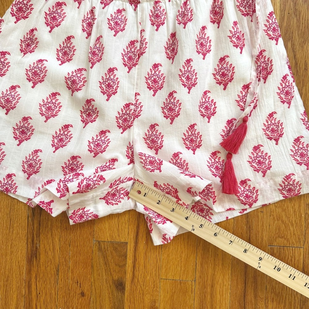 Roller Rabbit X Target Beach Lounge Pajama Set Cotton Paisley Boho Chic S/M - Picture 8 of 13